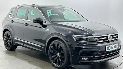 Used VW Tiguan R-line 150 HP (110 kW) 2020 Black SUV