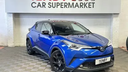 Used Toyota C-HR 122 HP (89 kW) 2019 Blue SUV