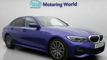 Used BMW 320 M Sport 184 HP (135 kW) 2021 Blue Sedan