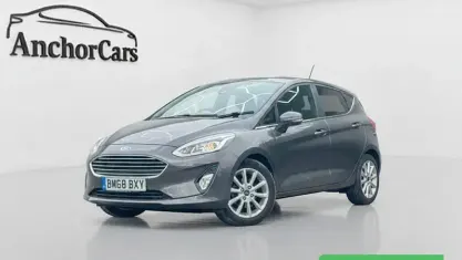 Used Ford Fiesta Titanium 101 HP (74 kW) 2019 Grey Hatchback