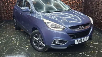 Used Hyundai ix35 SE 116 HP (85 kW) 2015 Blue SUV