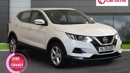 Used Nissan Qashqai Acenta Premium 160 HP (117 kW) 2021 White SUV