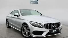 Silver Used 2017 Mercedes C220 AMG Line Premium Coupe | £13,490 (Fair price)