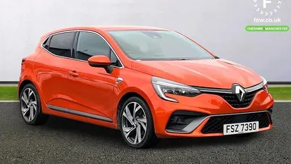 Used Renault Clio V RS Line 140 HP (102 kW) 2021 Orange Hatchback