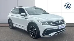 White Used 2021 VW Tiguan R-line SUV | £26,147 (Fair price)