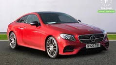 Red Used 2020 Mercedes E220 Active Coupe | £26,399 (A bit pricey)