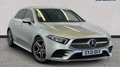 Silver Used 2020 Mercedes A220 AMG line Hatchback | £19,029 (Fair price)