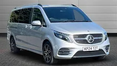 Silver Used 2024 Mercedes V220 AMG line MPV | £64,500 (Fair price)
