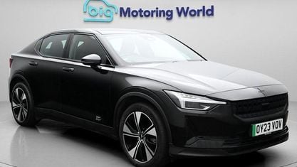 Begagnad Polestar 2 Standard Range Single Motor 169 kW (231 HK) 2022 Svart Halvkombi