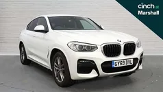White Used 2019 BMW X4 M Sport SUV | £23,177 (Fair price)