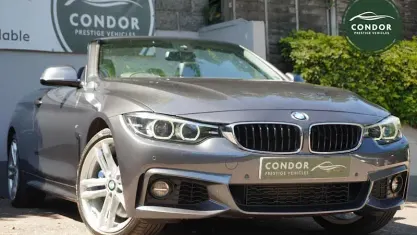 Used BMW 435 M Sport 313 HP (230 kW) 2018 Grey Cabriolet