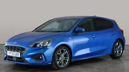 Used Ford Focus ST-Line 120 HP (88 kW) 2020 Blue Hatchback