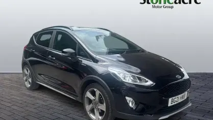 Used Ford Fiesta Active 95 HP (69 kW) 2021 Black Hatchback