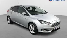 Silver Used 2017 Ford Focus Titanium Hatchback | £8,749 (Good price)