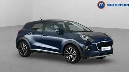 Used Ford Puma Titanium 125 HP (91 kW) 2023 Blue SUV