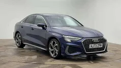 Blue Used 2023 Audi A3 S-Line Sedan | £22,980 (Fair price)