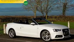 White Used 2015 Audi A5 Cabriolet S-Line Cabriolet | £10,495 (Fair price)