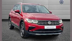 Red Used 2022 VW Tiguan Elegance SUV | £23,990 (Fair price)