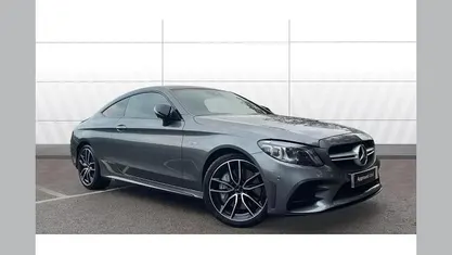 Used Mercedes C43 AMG Premium Plus 390 HP (286 kW) 2022 Black Coupe