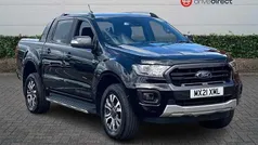 Black Used 2021 Ford Ranger Wildtrack Pickup | £16,250 (Super price)