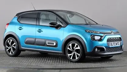 Used Citroën C3 PureTech 83 HP (61 kW) 2022 Blue Hatchback