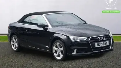 Usado Audi A3 Cabriolet Sport 220 CV (161 kW) 2019 Negro Descapotable