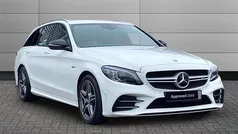 White Used 2018 Mercedes C43 AMG Premium Estate | £30,250 (Fair price)