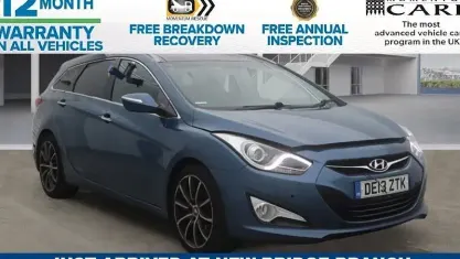 Used Hyundai i40 Premium 138 HP (101 kW) 2013 Blue Estate