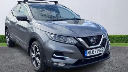 Used Nissan Qashqai N-Connecta 116 HP (85 kW) 2017 Grey SUV