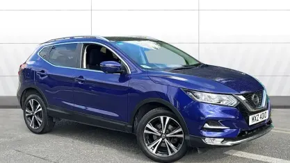 Used Nissan Qashqai N-Connecta 116 HP (85 kW) 2018 Blue SUV