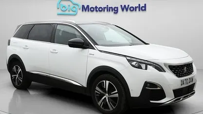 Used Peugeot 5008 GT-line 131 HP (96 kW) 2020 White Estate