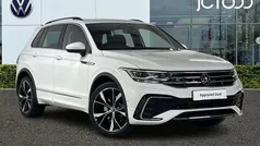White Used 2023 VW Tiguan R-line SUV | £31,124 (Fair price)