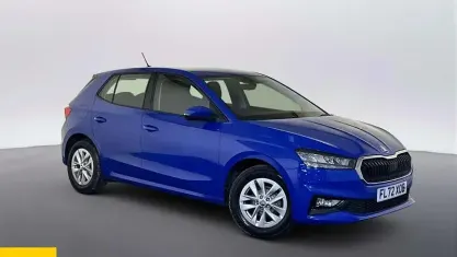 Used Skoda Fabia Comfort 80 HP (58 kW) 2022 Blue Hatchback