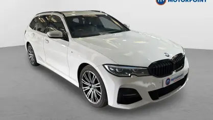 Usado BMW 320 M Sport 184 CV (135 kW) 2021 Blanco Familiar