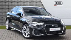 Black Used 2022 Audi A3 S-Line Sedan | £23,250 (Fair price)