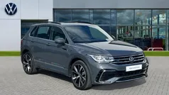 Dolphin grey metallic Used 2023 VW Tiguan R-line SUV | £27,265 (Fair price)