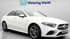 White Used 2021 Mercedes A250 AMG line Sedan | £19,300 (Fair price)