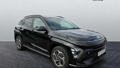 Used Hyundai Kona N Line 137 HP (100 kW) 2025 Black SUV