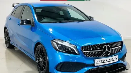 Begagnad Mercedes A200 AMG Line Premium 136 HK (100 kW) 2018 Halvkombi
