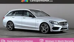 Silver Used 2017 Mercedes C43 AMG Premium Estate | £20,847 (Fair price)