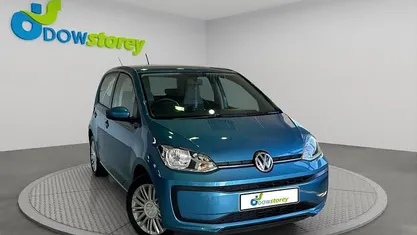 Used VW up! move up! 60 HP (44 kW) 2017 Blue Hatchback