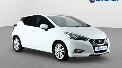 Used Nissan Micra Acenta 101 HP (74 kW) 2020 White Hatchback