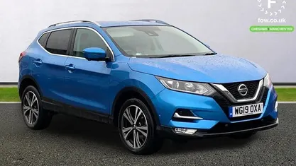 Blue Used 2019 Nissan Qashqai N-Connecta SUV | £12,899 (Fair price)