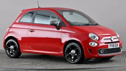 Used Fiat 500 S 69 HP (50 kW) 2018 Red Hatchback