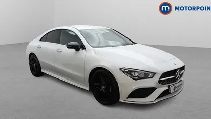 Used Mercedes CLA180 AMG Line Premium 136 HP (100 kW) 2022 White Sedan