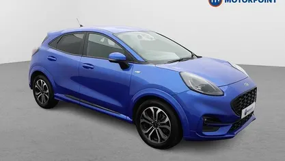 Used Ford Puma ST-Line 125 HP (91 kW) 2021 Blue SUV