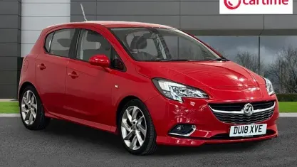 Used Vauxhall Corsa SRi 90 HP (66 kW) 2017 Red Hatchback