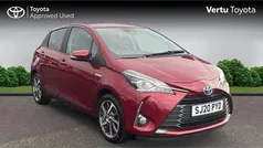 Red Used 2020 Toyota Yaris Hybrid Hatchback | £13,149 (Fair price)