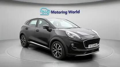 Used Ford Puma Titanium 125 HP (91 kW) 2023 Black SUV