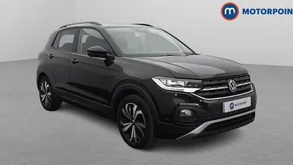 Used VW T-Cross Black Edition 95 HP (69 kW) 2023 Black SUV